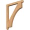 Ekena Millwork Westlake Arts & Crafts Smooth Bracket, Western Red Cedar, 3 1/2"W x 40"D x 48"H BKT04X40X48WTL03SWR - alternate 1